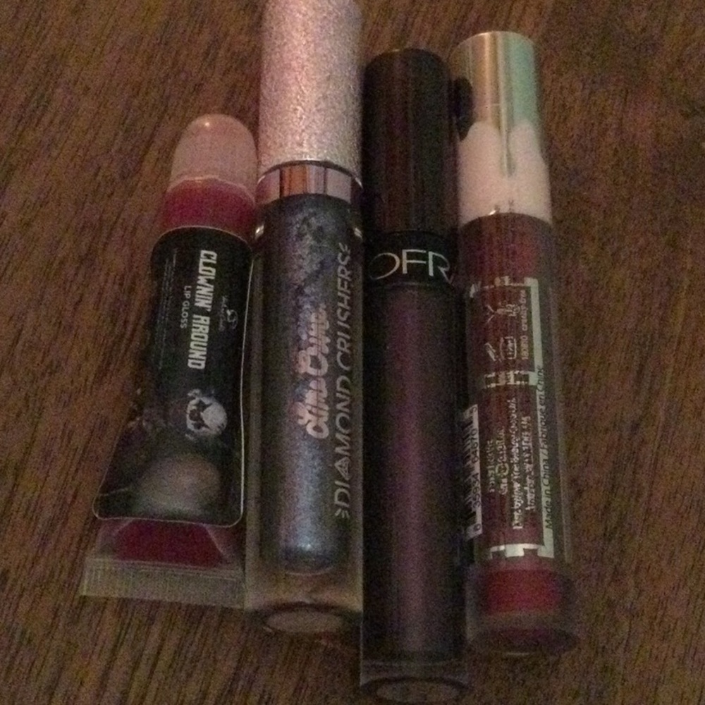 NWOT 4 PC Lip Gloss LimeCrime/Ofra #2